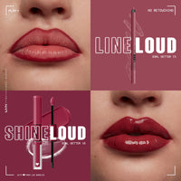 Thumbnail for NYX PROFESSIONAL MAKEUP Line Loud Lip Liner, Longwear and Pigmented Lip Pencil with Jojoba Oil & Vitamin E - Goal Getter (Deep Raspberry)