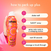 Thumbnail for amika perk up plus extended clean dry shampoo, 9.5oz