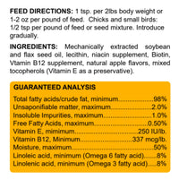 Thumbnail for Healthy Coat Kickin Chicken Feed Supplement, Quart, for Better Plumage, Eggs, Immune System, and Attitude