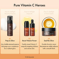 Thumbnail for Dr.Ceuracle Pure Vitamin C Mellight Ampoule Set - Vitamin C Serum for Face, 4 Week Program for Anti-Oxidant, Fade Pigmentation, Skin Radiance, Korean Skincare (4 Counts (Pack of 1))