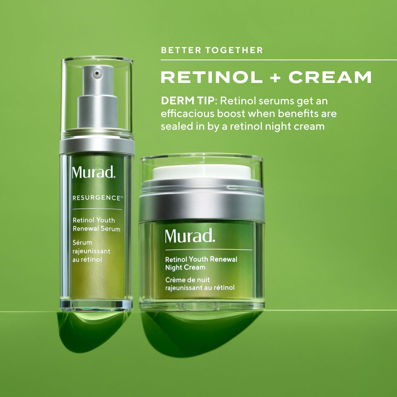 Murad Retinol Youth Renewal Serum - Rapid-Action Retinol Treatment for Face and Neck - Visibly Reduces Lines and Wrinkles, Firms and Smooths Skin, Nightly Use Formula - 1.0 Fl Oz