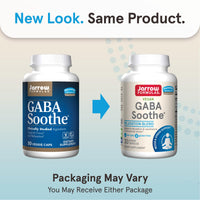 Thumbnail for Jarrow Formulas® GABA Soothe®, 3 Ingredient Dietary Supplement for Relaxation and Occasional Stress, 30 Veggie Capsules, 30 Day Supply