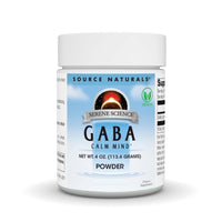 Thumbnail for Source Naturals Serene Science GABA, Calm Mind, Vegan Powder - 4 oz Powder