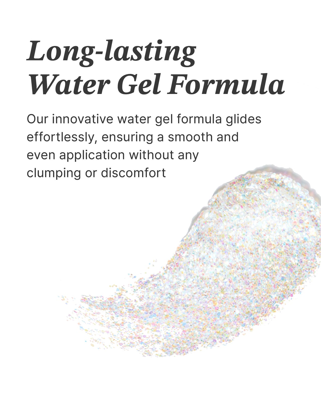 Glint Face & Body Glitter Gel (Frozen Opal, 0.1oz) - Multi-Use Makeup for Eyes, Cheeks, Body, and Hair. Rich Pigment, Long-Lasting Sparkle/Glitter for Party, Festival, Concert