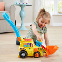 Thumbnail for VTech Pop-a-Balls Push and Pop Bulldozer, Yellow
