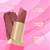 Thumbnail for Juvia's Place The Nude Velvety Matte Lipstick A Mauve Moment - Nude, Long-lasting, Rich-Color Lip Makeup, Creamy Lipstick with Matte Finish, Beauty & Lip Products