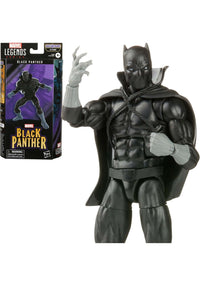 Thumbnail for Marvel Legends Series Classic Comics Black Panther 6-inch Action Figure Toy, 2 Accessories, 1 Build-A-Figure Part