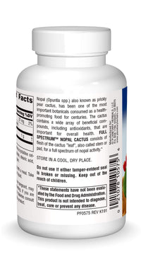 Thumbnail for Planetary Herbals Full Spectrum Nopal Cactus 1000mg Prickly Pear Cactus Antioxidant - 100% Natural - 60 Tablets