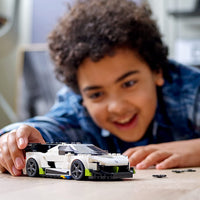 Thumbnail for LEGO Speed Champions Koenigsegg Jesko 76900 Racing Sports Car Toy with Driver Minifigure, Racer Model Set for Kids