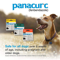 Thumbnail for Panacur C Canine Dewormer (Fenbendazole), 4 Gram, 3 Count (Pack of 1), Red