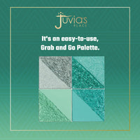 Thumbnail for Juvia's Place Rebel Quad Mint Eyeshadow Palette - Shades of 4, Professional Eye Makeup, Pigmented Makeup Palette for Eye Color & Shine, Pressed Eyeshadow Cosmetics