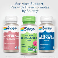 Thumbnail for SOLARAY Red Clover 375 mg - Traditional Women's Health Herbal Support - Non-GMO Verified, Vegan, Lab Verified - 60-Day Guarantee - 100 Servings, 100 VegCaps