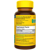 Thumbnail for Nature Made Vitamin B12 1000 mcg, Easy to Take Sublingual B12 for Energy Metabolism Support, 150 Sugar Free Fast Dissolve Tablets, 150 Day Supply