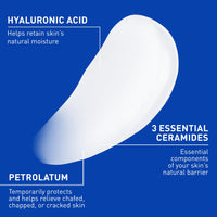 Thumbnail for CeraVe Healing Ointment, Hydrating Skin Protectant With Petrolatum, Hyaluronic Acid & Ceramides, Face & Body Skin Barrier Repair For Cracked, Chafed, Dry Skin, Fragrance Free & Lanolin Free, 5 Oz