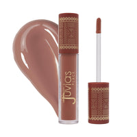 Thumbnail for Juvia's Place Coffee Shop Lip Gloss - Cookie Butter - Hydrating Butter Lip Gloss for Women, Long-Lasting Shine, Moisturizing Glass-like Finish, Plumping Non-sticky, Suitable for every vibe