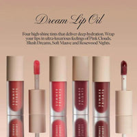 Thumbnail for Summer Fridays Dream Lip Oil - Tinted Lip Oil with Moisturizing Sheer Coverage, High-Shine and Deep Hydration - Non-Sticky Formula for Long-Lasting Softness - Blush Dreams (0.15 Oz)