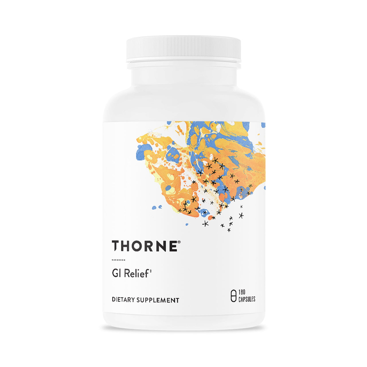 THORNE - GI Relief - Digestion Supplement - Supports Gut Health & Bloating Relief* - Formulated with Marshmallow Root, Aloe Vera Gel, DGL & Slippery Elm Bark - 90 Servings