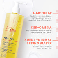 Thumbnail for Avène XeraCalm A.D Lipid-Replenishing Cleansing Oil, Atopic Dermatitis, Eczema-Prone, Fragrance-Free, Pump, 13.5 Oz