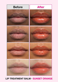 Thumbnail for ISOI Bulgarian Rose Lip Treatment Balm (Sunset Orange) – Hydrating & Tinted Lip Balm for Dry Lips, Korean Skincare (0.18 oz, 5g)