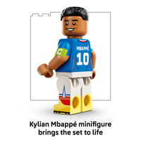 Thumbnail for LEGO Editions Kylian Mbappé – Soccer Highlights - Building Set for Boys & Girls, Ages 10+ - Collectible Soccer Gift with Plaque - Kids Bedroom or Shelf Decor - 43013