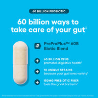 Thumbnail for Physician's CHOICE 60 Billion Probiotic 60 Count + Easy Mix Fiber Bundle
