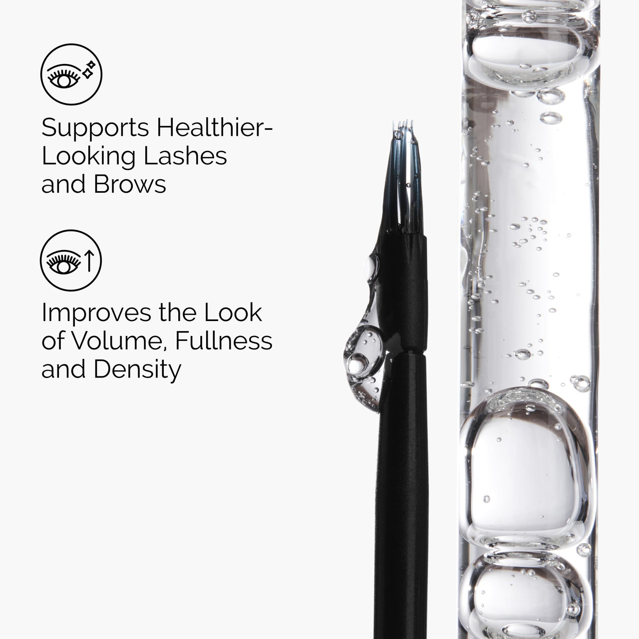 The Ordinary Multi-Peptide Lash and Brow Serum, Peptide-Powered Formula for Thicker, Fuller Looking Lashes & Brows, 0.16 Fl Oz