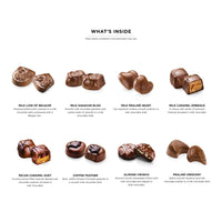 Thumbnail for Godiva Milk Chocolate Gift Box- Praline in Milk Chocolate, Assorted Chocolate Candy Gift Basket for Congratulations, Birthday and Anniversary, Gold Ribbon, 18-Piece