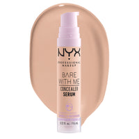Thumbnail for NYX PROFESSIONAL MAKEUP Bare With Me Concealer Serum, Concealer Makeup For Up To 24Hr Hydration - Light