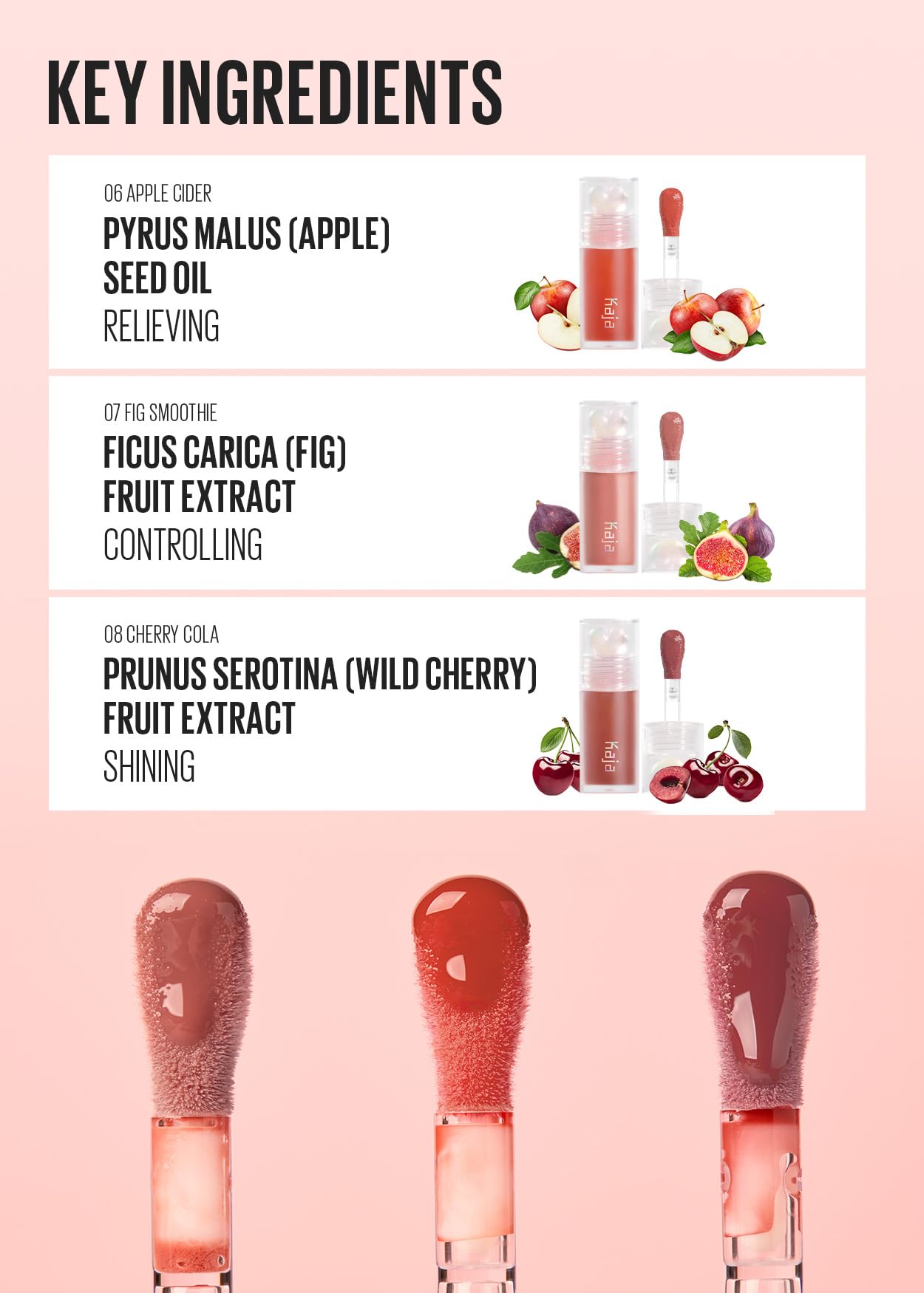 Kaja Juicy Glass Lip Plumping Oil | 05 Plum Paloma | Hydrating, Feel Plumped and Lightweight with Vitamin Tree Fruit Oil, Vegan, Cruelty-Free, Clear Tint Stain Shine Gloss Plumper, Mother's Day