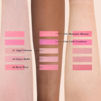 Thumbnail for Flower Knows Violet Strawberry Rococo Embossed Blush,Pink Matte Finish,Buildable & Blendable Makeup Blush for cheeks,Soft & Long-lasting for Girls & Women(G02 Little Cranberry,4.6g)