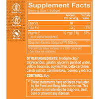 Thumbnail for The Vitamin Shoppe Ubiquinol CoQ-10 100mg Beneficial for Those (120 Softgels)
