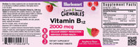 Thumbnail for BlueBonnet Nutrition Earth Sweet Vitamin B12 2000 mcg Chewable Tablets, Soy-Free, Gluten-Free, Kosher Certified, Dairy-Free, Vegan, Raspberry Flavored, 90 Chewable Tablets, 90 Servings