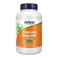 Thumbnail for NOW Foods Supplements, Cascara Sagrada (Rhamnus purshiana) 450 mg, Herbal Regularity*, 250 Veg Capsules