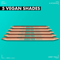 Thumbnail for NYX PROFESSIONAL MAKEUP Wonder Pencil, Multi-Use Micro Highlighter & Concealer Stick - Light