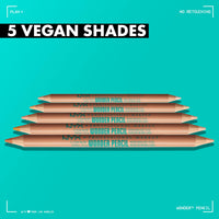 Thumbnail for NYX PROFESSIONAL MAKEUP Wonder Pencil, Multi-Use Micro Highlighter & Concealer Stick - Light