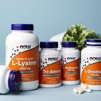 Thumbnail for NOW Foods Supplements, Tri-Amino with L-Arginine, L-Ornithine, L-Lysine, Supports Protein Metabolism*, 120 Capsules