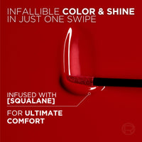 Thumbnail for L'Oreal Paris Infallible Lacque Resistance Liquid Lipstick, 16HR Long Lasting Lip Makeup with Lacquer-Like Shine and Zero Transfer, 215, Drunk In Rose