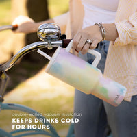 Thumbnail for Simple Modern Disney 40 oz Tumbler with Handle and Straw Lid | Insulated Reusable Stainless Steel Water Bottle Travel Mug | Gifts for Women Men Him Her | Trek Collection | 40oz | Iconic Mickey