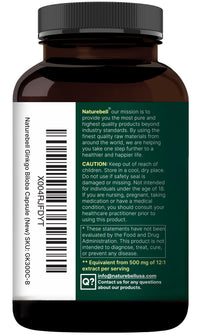 Thumbnail for NatureBell Ginkgo Biloba 6,000mg with Panax Ginseng 500mg Per Serving | 300 Capsules – Max Strength Ginko Biloba Extract Supplements - Promotes Memory, Focus, and Brain Health
