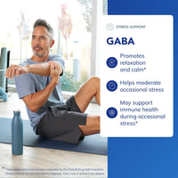 Thumbnail for Pure Encapsulations GABA - Supplement to Support Relaxation & Moderation of Occasional Stress* - with Premium GABA Amino Acids - 120 Capsules