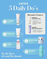 Thumbnail for Kate Somerville EradiKate 3% Sulfur Daily Foaming Cleanser Acne Treatment – Clinically Formulated Medicated Face Wash Balances Skin & Cleans Pores, 4 Fl Oz