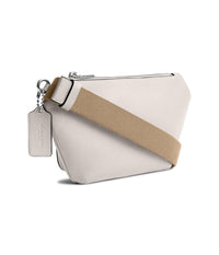 Thumbnail for COACH Belt Bag in Cross Grain Leather Chalk One Size