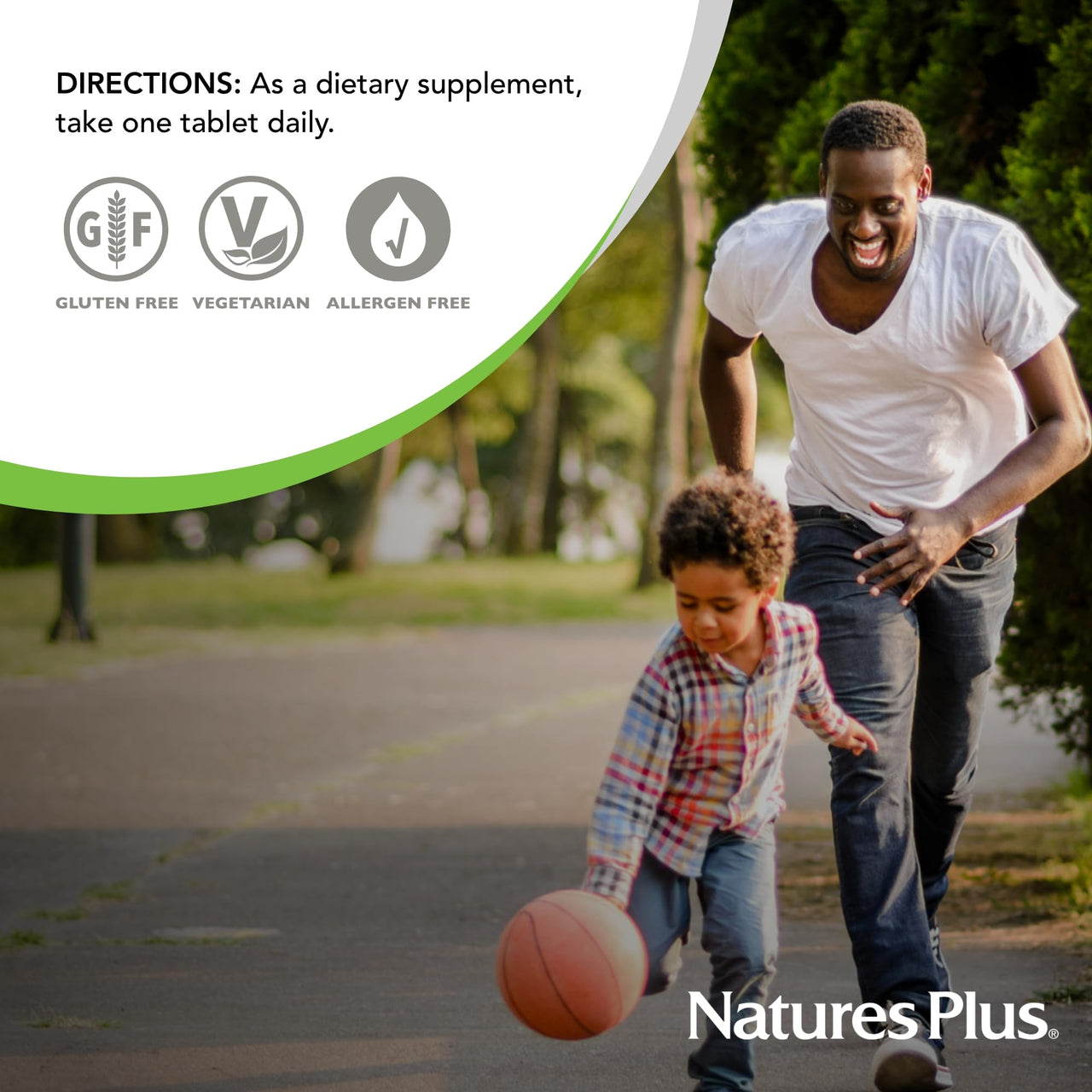 NaturesPlus Choline & Inositol - 500 mg, 60 Vegetarian Tablets - Nervous System Support & Healthy Liver Function - Gluten-Free - 60 Servings