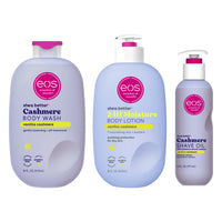 Thumbnail for eos Shower Essentials Bundle- Body Lotion, Body Wash, Shave Oil - Vanilla Cashmere