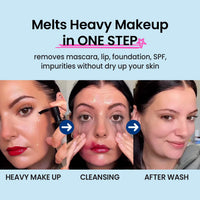 Thumbnail for coxir ULTRA HYALURONIC CLEANSING OIL l Korean Facial Cleanser, Blackhead Makeup Removal with Hyaluronic Acid, Cruelty Free, Hydrating, Smoothing, Calming, Moisturizing [5.07 Fl.oz(pack of 2)]