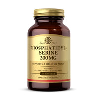 Thumbnail for Solgar Phosphatidyl-Serine 200 mg, 60 Softgels - Premium Brain Health Supplement, Supports a Healthy Mind & Cognitive Function - Gluten Free, Dairy Free - 60 Servings