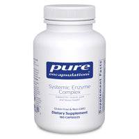 Thumbnail for Pure Encapsulations Systemic Enzyme Complex - Supports Muscle Recovery & Joint Health - for Immune Health* - Gluten Free & Non-GMO - 180 Capsules