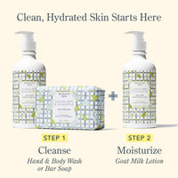Thumbnail for Beekman 1802 Goat Milk Lotion – Body Lotion & Hand Lotion for Dry Skin, Lightweight Non-Greasy Formula with Shea Butter & Jojoba Oil, Cruelty Free, Lotion Pump – Glacial Mint & Eucalyptus