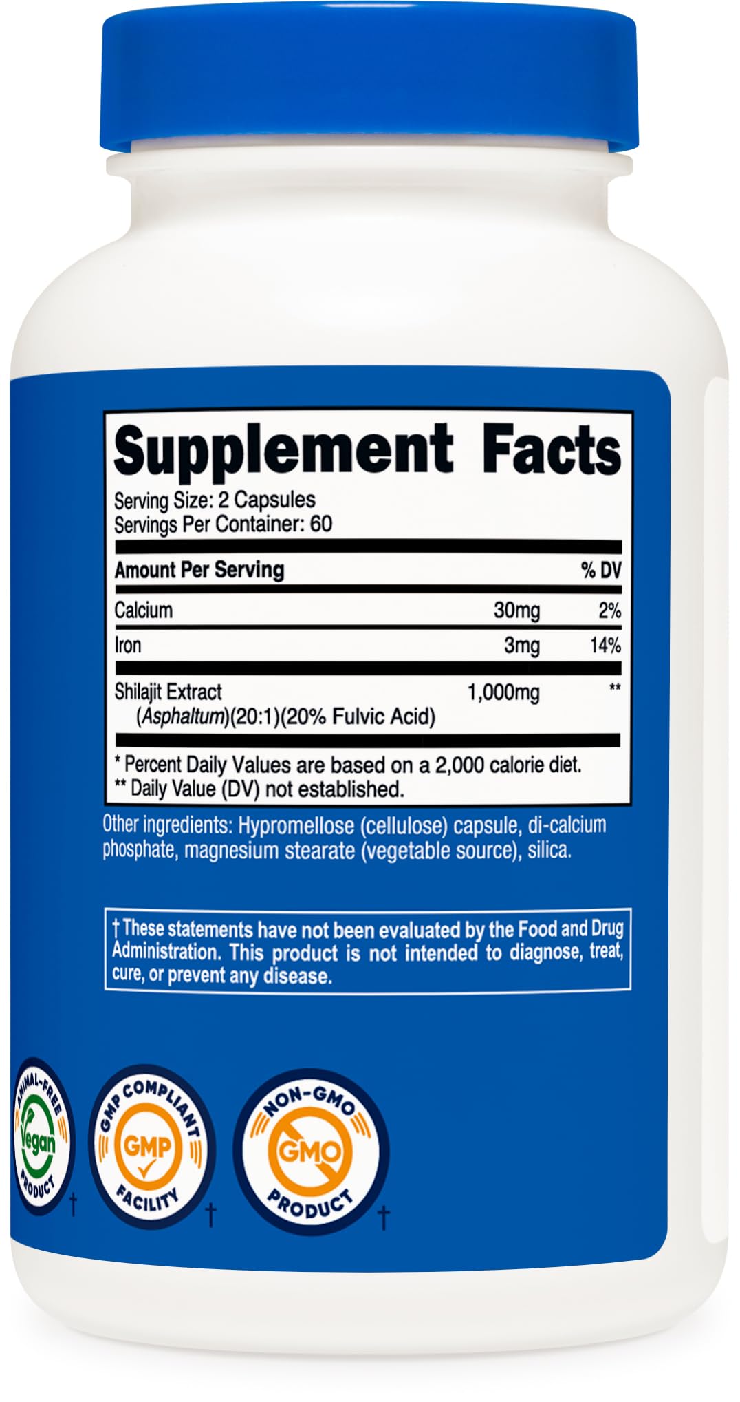 Nutricost Kelp Capsules, 325mcg of Iodine, 120 Capsules, Vegetarian, Non-GMO & Gluten Free
