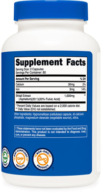 Thumbnail for Nutricost Kelp Capsules, 325mcg of Iodine, 120 Capsules, Vegetarian, Non-GMO & Gluten Free